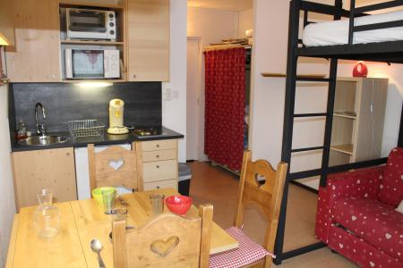 Vakantie in de bergen Studio 3 personen (0602 N) - Résidence le Bois d'Aurouze - Superdévoluy - Woonkamer