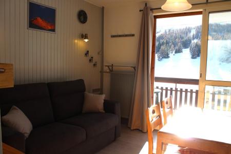 Vakantie in de bergen Studio 4 personen (0538 S) - Résidence le Bois d'Aurouze - Superdévoluy - Woonkamer