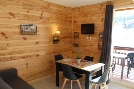 Urlaub in den Bergen Studio Schlafnische 4 Personen (0154 S) - Résidence le Bois d'Aurouze - Superdévoluy - Wohnzimmer