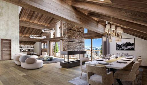 Vacaciones en montaña Apartamento dúplex 6 piezas 12 personas (701) - Résidence Le Bois des Ours - Méribel - Estancia
