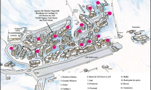 Аренда на лыжном курорте Résidence Le Borsat - Tignes - летом под открытым небом