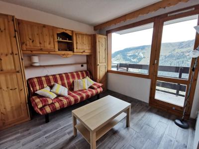 Vacances en montagne Studio 4 personnes (B04) - Résidence le Boulevard - Méribel-Mottaret - Séjour