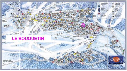 Wakacje w górach Résidence le Bouquetin - Les Saisies - Plan