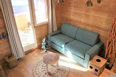 Holiday in mountain resort 4 room apartment 8 people (3/1) - Résidence le Bourg Morel G - Valmorel - Living room