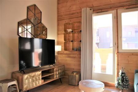 Vakantie in de bergen Appartement 4 kamers 8 personen (31) - Résidence le Bourg Morel G - Valmorel - Woonkamer
