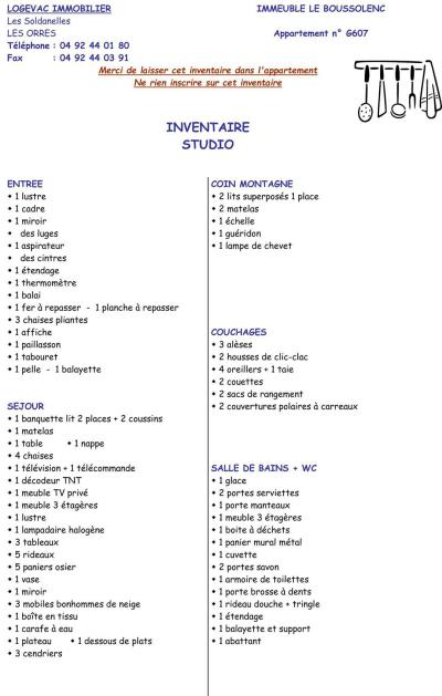 Wakacje w górach Studio kabina 4 osoby (87) - Résidence le Boussolenc - Les Orres - Plan