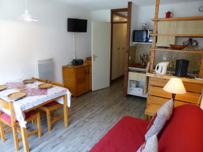 Каникулы в горах Квартира студия со спальней для 5 чел. (F1E) - Résidence le Brulaz - Les Contamines-Montjoie - Салон