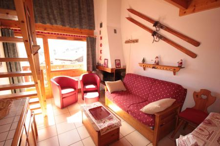 Vakantie in de bergen Appartement 4 kamers 8 personen (006) - Résidence le Byblos - Les Saisies - Woonkamer