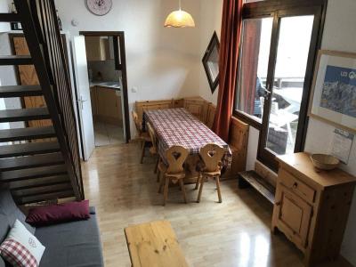 Holiday in mountain resort 4 room duplex apartment 12 people (1103) - Résidence le Cairn - Les Orres - Living room