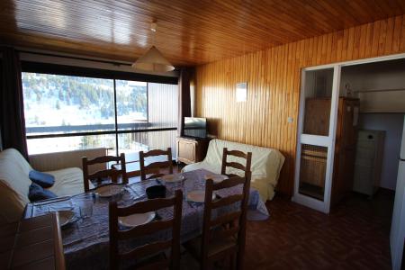 Vakantie in de bergen Appartement 2 kamers 6 personen (406) - Résidence le Cap 2000 - Chamrousse - Woonkamer