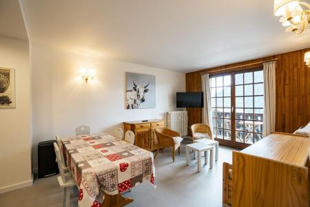 Vakantie in de bergen Appartement 2 kamers 5 personen (002) - Résidence le Caribou - Châtel - Woonkamer