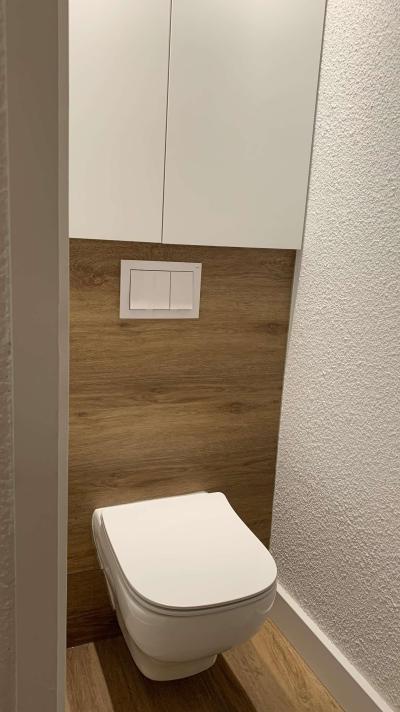 Urlaub in den Bergen Studio Schlafnische 4 Personen (01) - Résidence le Carlina - Alpe d'Huez - WC