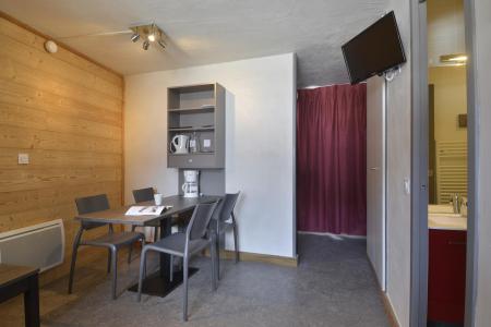 Vakantie in de bergen Studio bergnis 4 personen (33) - Résidence le Carroley A - La Plagne - Woonkamer