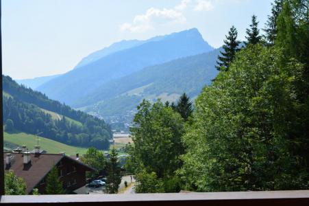 Urlaub in den Bergen 3 Zimmer Maisonettewohnung für 7 Personen (A08) - Résidence le Catalpa - Le Grand Bornand - Balkon