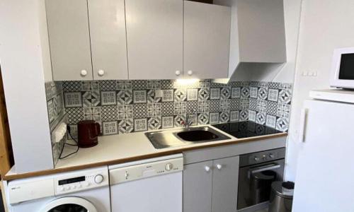 Location au ski Appartement 2 pièces 4 personnes (Confort 30m²) - Résidence Le Césier - MH - Risoul - Kitchenette