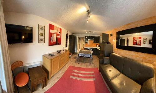 Urlaub in den Bergen 2-Zimmer-Appartment für 4 Personen (Sélection 28m²) - Résidence Le Césier - MH - Risoul - Wohnzimmer