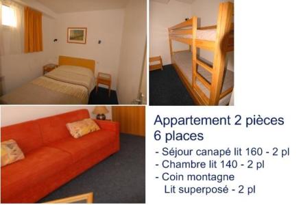 Vacaciones en montaña Apartamento 2 piezas para 6 personas (20) - Résidence le Chalet - Gourette - Estancia