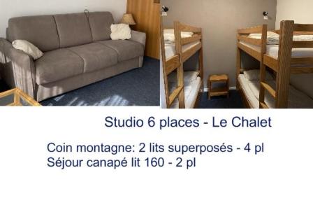Holiday in mountain resort Studio 6 people (9) - Résidence le Chalet - Gourette - Accommodation