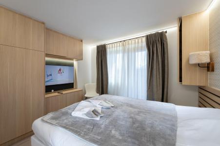 Urlaub in den Bergen 3-Zimmer-Appartment für 6 Personen (9) - Résidence le Chamois - Courchevel - Schlafzimmer