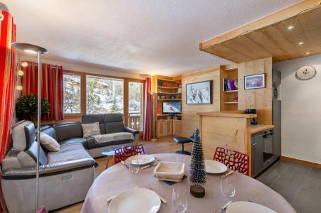 Holiday in mountain resort 4 room apartment 6 people (34) - Résidence le Chardon Bleu - Méribel - Living room