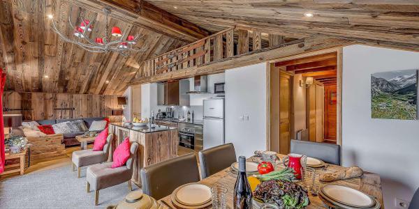 Vacaciones en montaña Apartamento 4 piezas para 7 personas (042P) - Résidence le Chardonnet - Champagny-en-Vanoise - Estancia