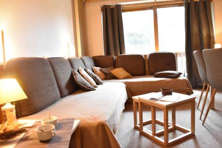 Vakantie in de bergen Studio cabine 4 personen (14) - Résidence le Chasseforêt - Méribel - Woonkamer