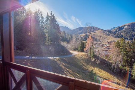 Urlaub in den Bergen 2-Zimmer-Appartment für 5 Personen (C63) - Résidence le Cheval Blanc - Valmorel - Terrasse