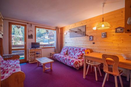 Urlaub in den Bergen Studio für 3 Personen (C33) - Résidence le Cheval Blanc - Valmorel - Wohnzimmer