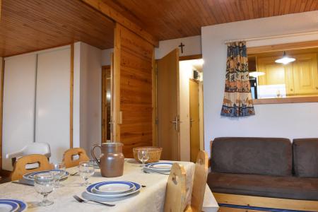 Vakantie in de bergen Appartement 2 kamers 6 personen (I16) - Résidence le Cirsé - Méribel - Woonkamer