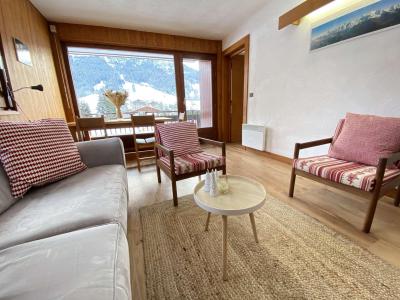 Holiday in mountain resort 2 room apartment cabin 5 people (B1J) - Résidence le Clos d'Arly - Praz sur Arly - Living room