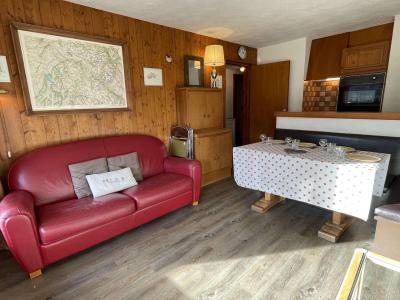 Holiday in mountain resort Studio cabin 4 people (B3H) - Résidence le Clos d'Arly - Praz sur Arly - Living room