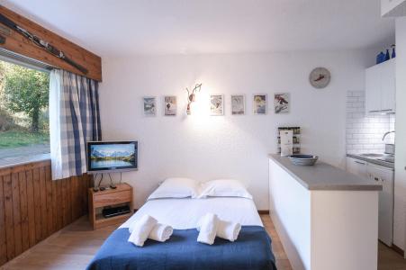 Holiday in mountain resort Studio 2-4 people (Dale) - Résidence le Clos du Savoy - Chamonix - Living room