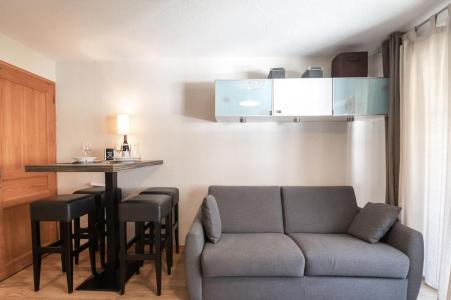 Holiday in mountain resort Studio 4 people (Quartz) - Résidence le Clos du Savoy - Chamonix - Living room