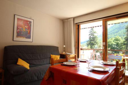 Vakantie in de bergen Studio bergnis 4 personen (A012) - Résidence le Clos - Serre Chevalier - Woonkamer