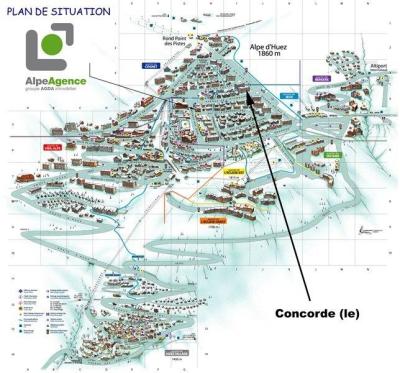 Vacanze in montagna Studio con alcova per 5 persone (C2) - Résidence le Concorde - Alpe d'Huez