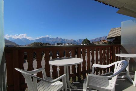 Vakantie in de bergen Studio bergnis 5 personen (C2) - Résidence le Concorde - Alpe d'Huez - Balkon