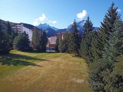 Vacaciones en montaña Estudio -espacio montaña- para 4 personas (CB5J3) - Résidence le Côte Brune V - Les 2 Alpes - Balcón