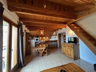 Vacances en montagne Appartement 2 pièces mezzanine 6 personnes (002) - Résidence Le Coup de Sabre - Vars - Séjour