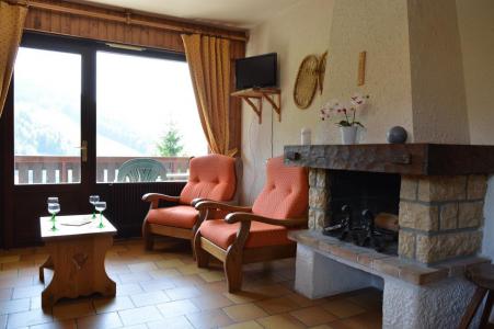 Urlaub in den Bergen 3-Zimmer-Appartment für 6 Personen (1G) - Résidence le Cristal - Le Grand Bornand - Wohnzimmer