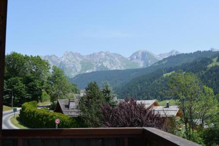 Vacaciones en montaña Apartamento 3 piezas para 6 personas (1G) - Résidence le Cristal - Le Grand Bornand - Balcón