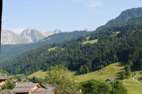 Vacanze in montagna Appartamento 2 stanze con mezzanino per 5 persone (3M) - Résidence le Cristal - Le Grand Bornand - Balcone