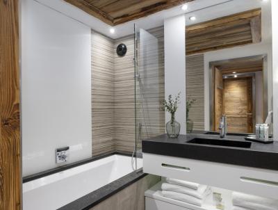 Holiday in mountain resort Résidence le Cristal de Jade - Chamonix - Bathroom
