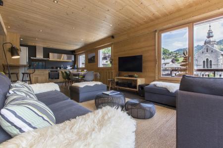 Vacaciones en montaña Apartamento 5 piezas para 10 personas (001) - Résidence le Danay - Le Grand Bornand - Estancia