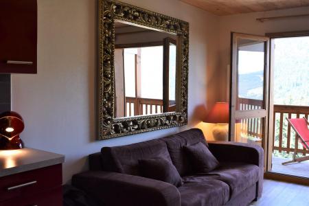 Urlaub in den Bergen 2-Zimmer-Appartment für 4 Personen (K16) - Résidence le Daphné - Méribel - Wohnzimmer