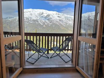 Vacances en montagne Appartement 2 pièces 5 personnes (K21) - Résidence le Daphné - Méribel - Balcon