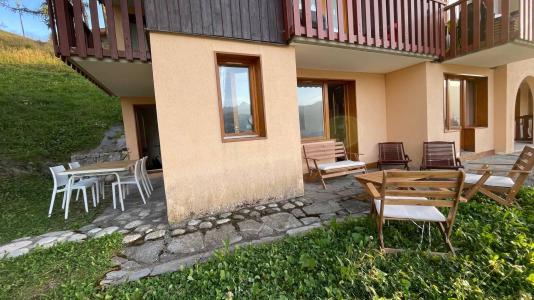 Vacanze in montagna Appartamento 3 stanze con cabina per 4 persone (239) - Résidence le Dé 4 - Montchavin La Plagne - Terrazza