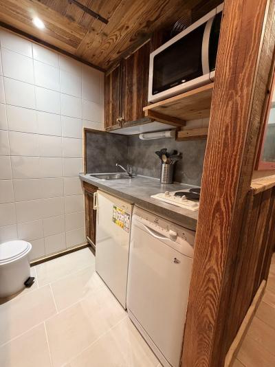 Vacances en montagne Studio 3 personnes (607) - Résidence le Dôme de Polset - Val Thorens - Cuisine
