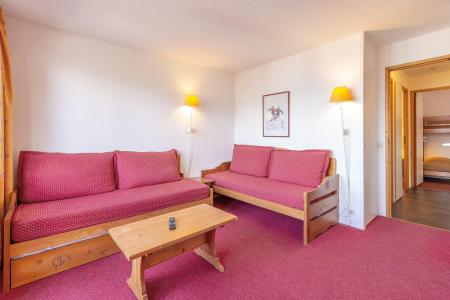 Urlaub in den Bergen 2-Zimmer-Holzhütte für 6 Personen (301) - Résidence le Domino - Montchavin La Plagne - Wohnzimmer