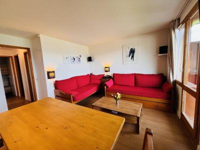 Vakantie in de bergen Appartement 3 kamers 6 personen (006) - Résidence le Domino - Montchavin La Plagne - Woonkamer