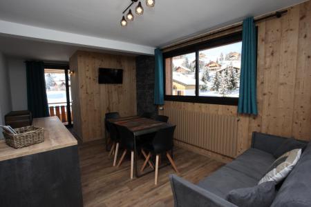 Vakantie in de bergen Appartement 2 kamers bergnis 6 personen (LYS2) - Résidence le Floral - La Toussuire - Woonkamer